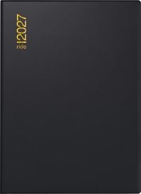 Produktbild: rido/id&eacute; 7013202907 Taschenkalender Mod. perfect/Technik I 2027 A6, Kunststoff, schwarz