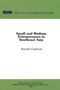 Produktbild: Small and Medium Entrepreneurs in Southeast Asia