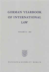 Produktbild: German Yearbook of International Law - Jahrbuch f&uuml;r Internationales Recht.