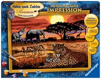 Bild vom Artikel Ravensburger Malen nach Zahlen: Afrikanische Impressionen vom Autor 