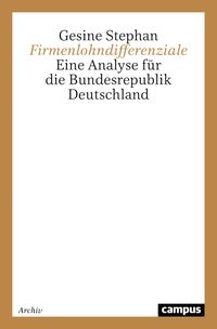 Produktbild: Firmenlohndifferenziale