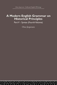 Produktbild: A Modern English Grammar on Historical Principles