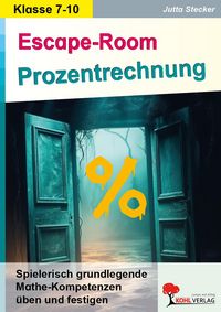 Produktbild: Escape-Room Mathematik / Band 1: Prozentrechnung