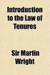 Produktbild: Introduction to the Law of Tenures
