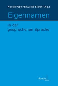 Produktbild: Eigennamen in der gesprochenen Sprache