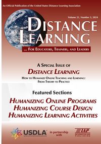Produktbild: Distance Learning Vol 21 Issue 3