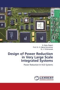 Produktbild: Design of Power Reduction in Very Large Scale Integrated Systems