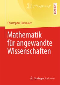 Produktbild: Mathematik f&uuml;r angewandte Wissenschaften