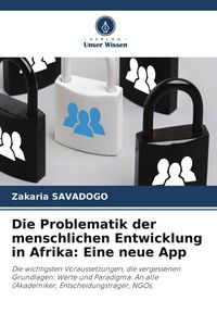 Produktbild: Die Problematik der menschlichen Entwicklung in Afrika: Eine neue App