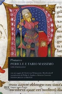 Produktbild: Vite parallele. Pericle e Fabio Massimo. Testo greco a fronte