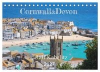 Produktbild: Cornwall & Devon 2027 (Tischkalender 2027 DIN A5 quer), CALVENDO Monatskalender