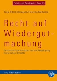 Produktbild: Recht auf Wiedergutmachung