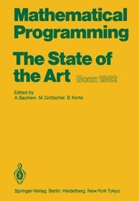 Produktbild: Mathematical Programming The State of the Art