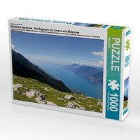 Produktbild: CALVENDO Puzzle Ein Motiv aus dem Kalender N&ouml;rdlicher Gardasee - Die Regionen um Limone und Malcesine | 1000 Teile Lege-Gr&ouml;&szlig;e 64x48cm Foto-Puzzle f&uuml;r gl&uuml;ckliche Stunden