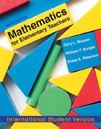 Produktbild: Mathematics for Elementary Teachers