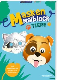 Produktbild: Masken-Malblock.Tiere