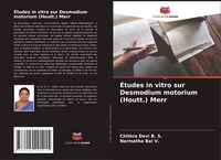 Produktbild: &Eacute;tudes in vitro sur Desmodium motorium (Houtt.) Merr