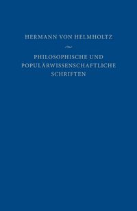 Produktbild: Philosophische und popul&auml;rwissenschaftliche Schriften