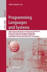 Produktbild: Programming Languages and Systems
