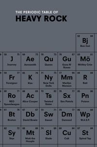 Produktbild: The Periodic Table of HEAVY ROCK