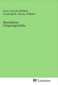 Produktbild: S&auml;mmtliche Originalgedichte