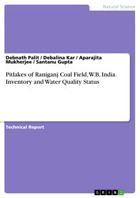 Produktbild: Pitlakes of Raniganj Coal Field, W.B, India. Inventory and Water Quality Status