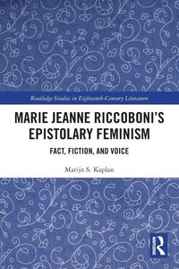 Produktbild: Marie Jeanne Riccoboni's Epistolary Feminism
