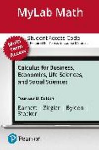 Produktbild: Mylab Math W/pearson Etext --