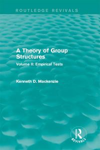 Produktbild: A Theory of Group Structures