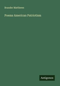 Produktbild: Poems American Patriotism
