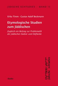 Produktbild: Etymologische Studien zum Jiddischen