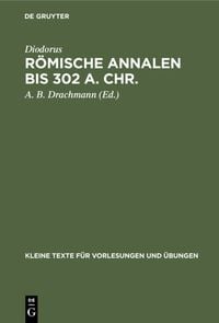 Produktbild: R&ouml;mische Annalen bis 302 a. Chr.