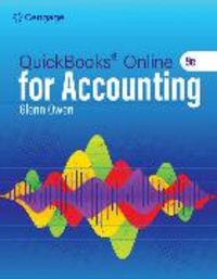 Produktbild: Owen, G: Using QuickBooks Online for Accounting 2026