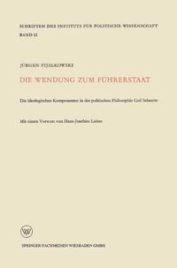 Produktbild: Die Wendung zum F&uuml;hrerstaat
