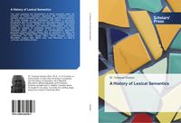 Produktbild: A History of Lexical Semantics