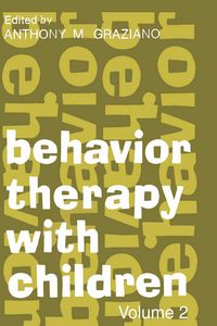 Produktbild: Behavior Therapy with Children