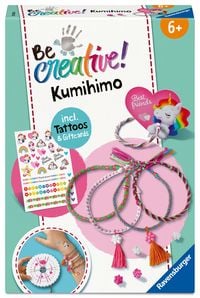 Produktbild: BeCreative Midi - Freundschaftsb&auml;ndchen Kumihimo & Tattoos