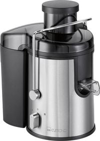 Produktbild: Clatronic Entsafter AE3666 400W Schwarz, Edelstahl direkter Saftauslauf