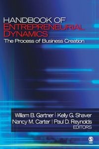 Produktbild: Handbook of Entrepreneurial Dynamics