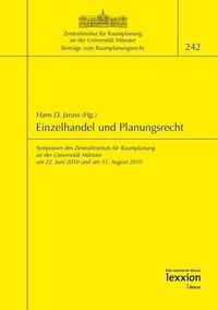 Produktbild: Einzelhandel und Planungsrecht