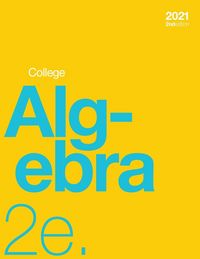 Produktbild: College Algebra 2e (paperback, b&w)