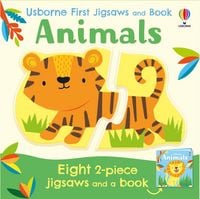 Produktbild: Usborne First Jigsaws and Book: Animals