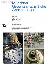 Produktbild: Verschlei&szlig;kostenprognose f&uuml;r Schneidrollen bei maschinellen Tunnelvortrieben in Festgesteinen