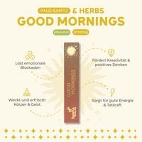 Produktbild: Palo Santo Good Morning R&auml;ucherst&auml;bchen