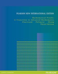 Produktbild: Mathematical Proofs: A Transition to Advanced Mathematics