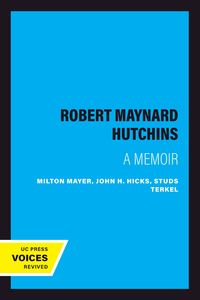 Produktbild: Robert Maynard Hutchins