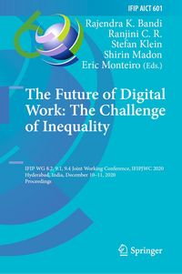 Produktbild: The Future of Digital Work: The Challenge of Inequality