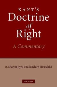 Produktbild: Kant's Doctrine of Right