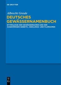 Produktbild: Deutsches Gew&auml;ssernamenbuch