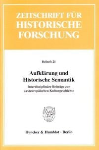 Produktbild: Aufkl&auml;rung und Historische Semantik.